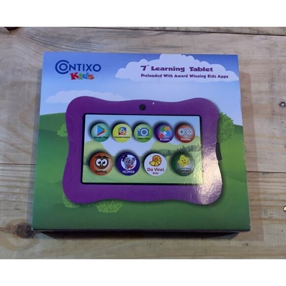 Contixo kids 7" learning tablet V9-3-32- purple - Picture 1 of 5